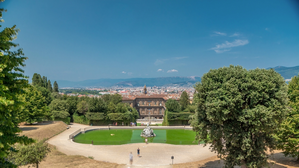 <p>Scenografie vegetali a Firenze</p>